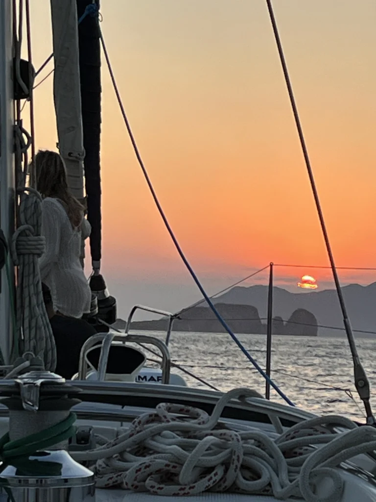 Sunset Sailing Milos